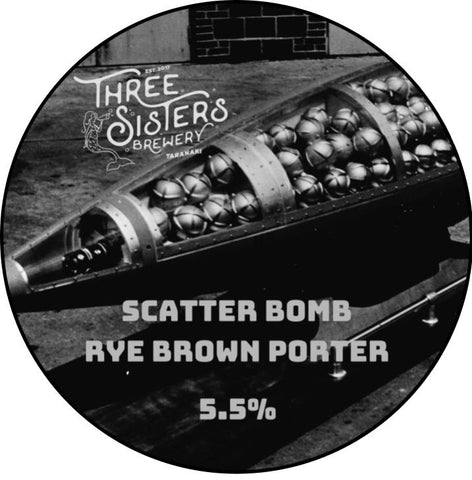 Scatterbomb Rye Brown Porter- 500ml