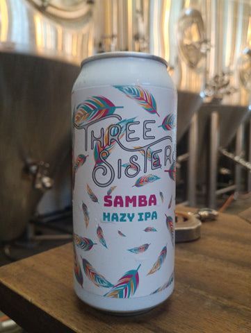 Three Sisters Samba Double Hazy - 440ml - 7.2% - Three Sisters Brewery