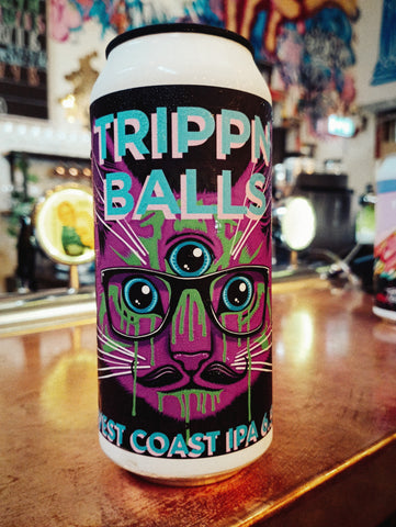 Three Sisters Trippn Balls West Coast IPA - 440ml - 6.5% - Three Sisters Brewery